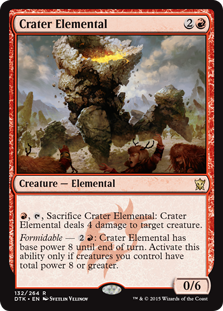Crater Elemental (Foil)