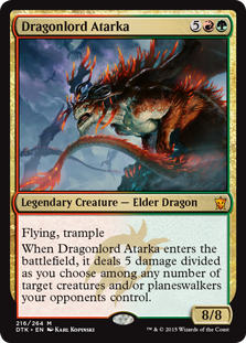 Dragonlord Atarka (Foil) Dragonlord Atarka (Foil)