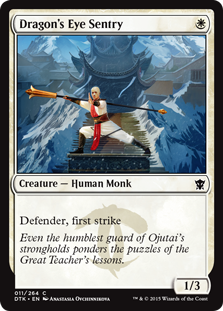 Dragon's Eye Sentry (Foil) Dragon's Eye Sentry (Foil)