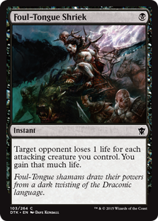 Foul-Tongue Shriek (Foil) Foul-Tongue Shriek (Foil)