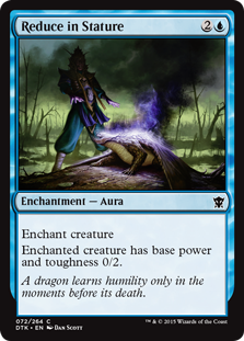Reduce in Stature (Foil)