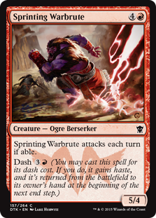 Sprinting Warbrute (Foil)