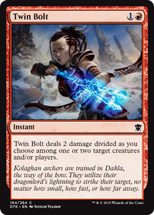 Twin Bolt (Foil)