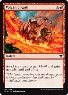 Volcanic Rush (Foil)