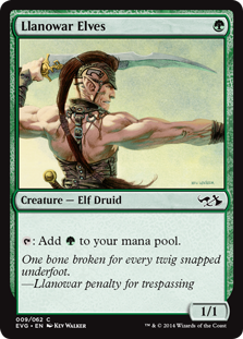 Llanowar Elves Llanowar Elves