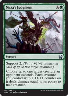 Nissa's Judgment