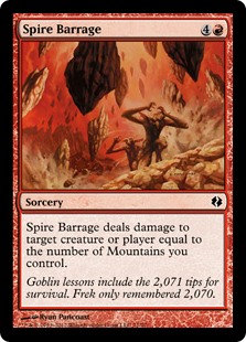 Spire Barrage Spire Barrage