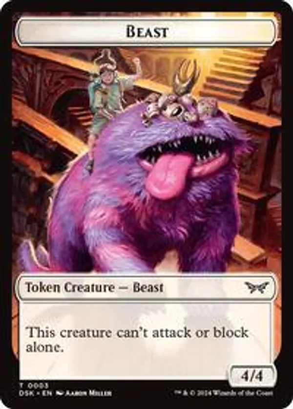 Beast // Manifest Double-Sided Token
