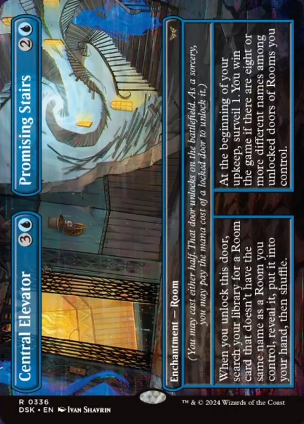 Central Elevator // Promising Stairs (Borderless)