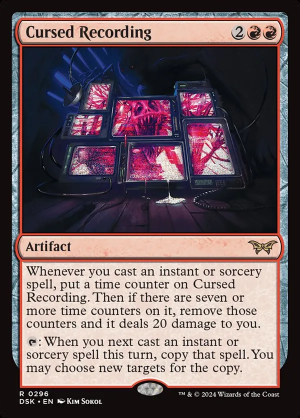 Cursed Recording (0296) (Foil)