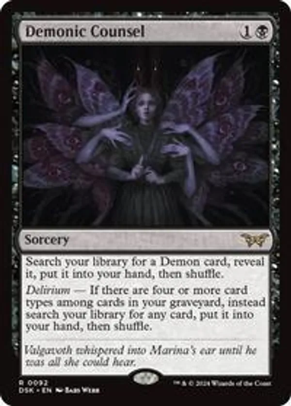 Demonic Counsel (Foil)