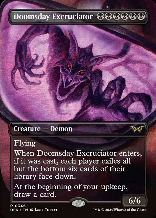 Doomsday Excruciator (Borderless) (Foil)