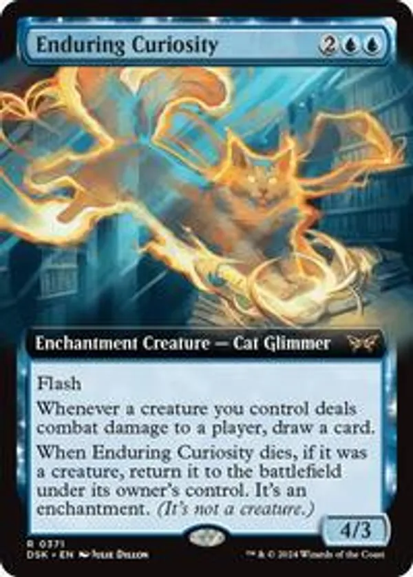 Enduring Curiosity (Extended Art) (Foil)