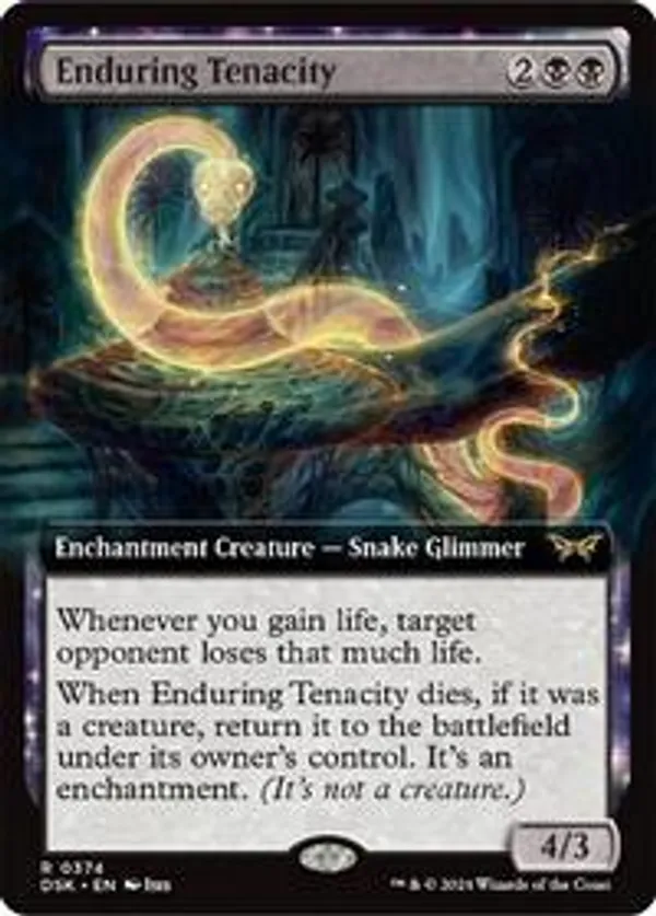 Enduring Tenacity (Extended Art) (Foil)
