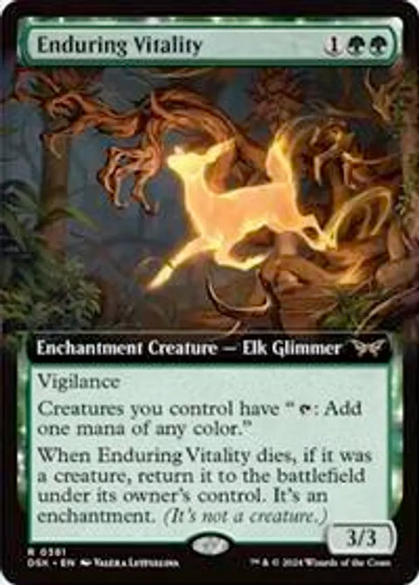 Enduring Vitality (Extended Art) (Foil)