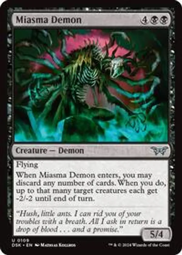 Miasma Demon (Foil)
