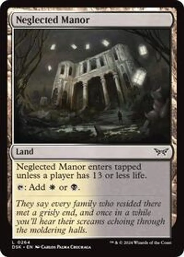 Neglected Manor (Foil)