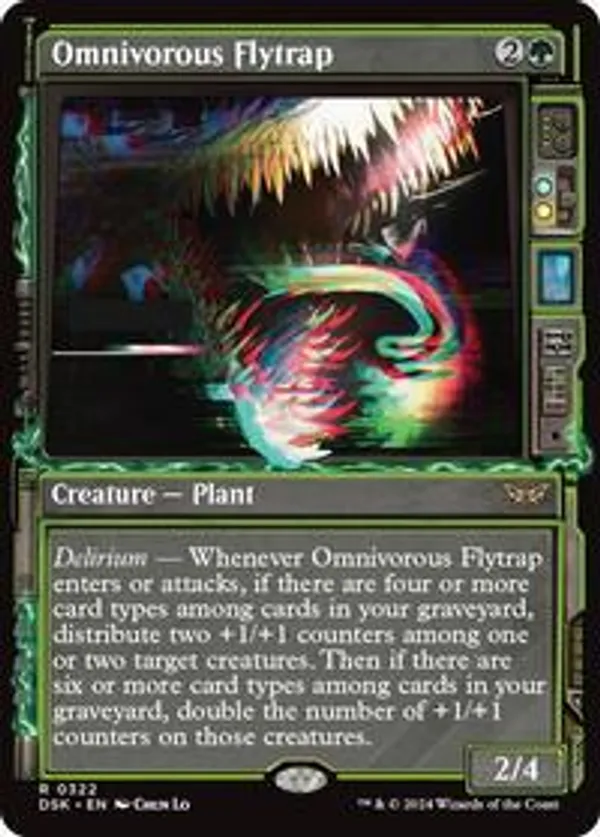 Omnivorous Flytrap (Showcase) (Foil)