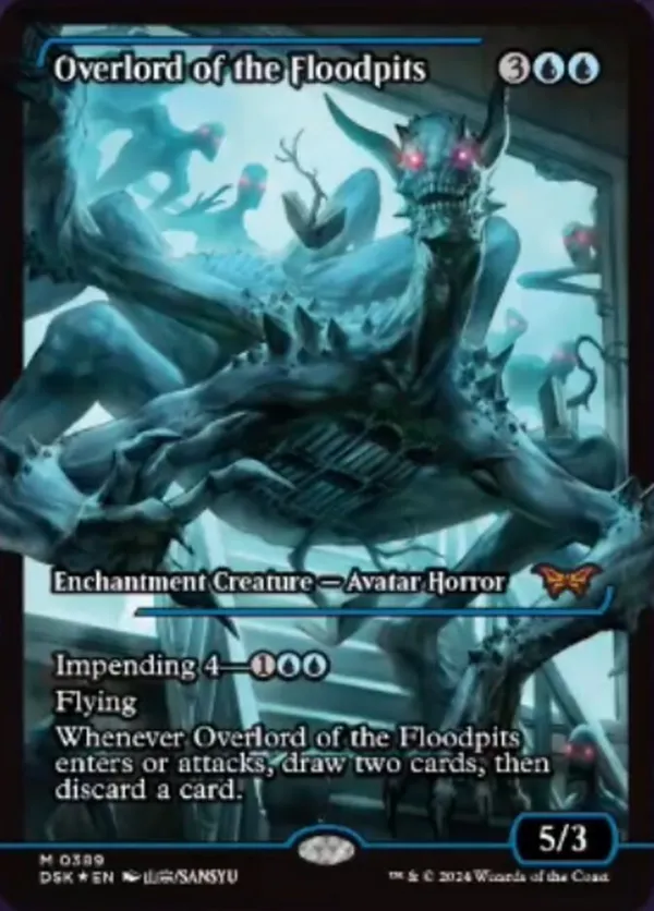 Overlord of the Floodpits (Japanese Showcase) (Foil)