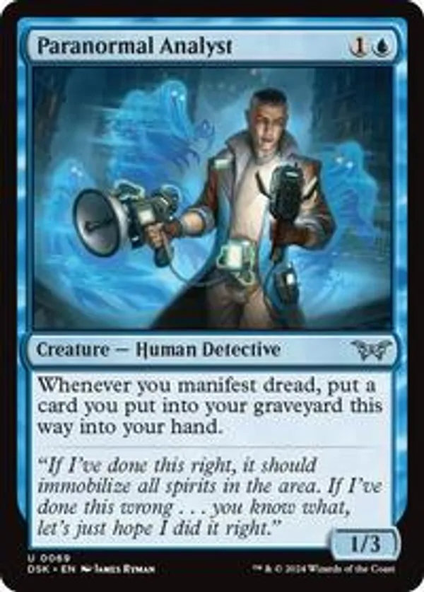 Paranormal Analyst (Foil)