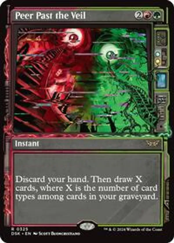 Peer Past the Veil (Showcase) (Foil)