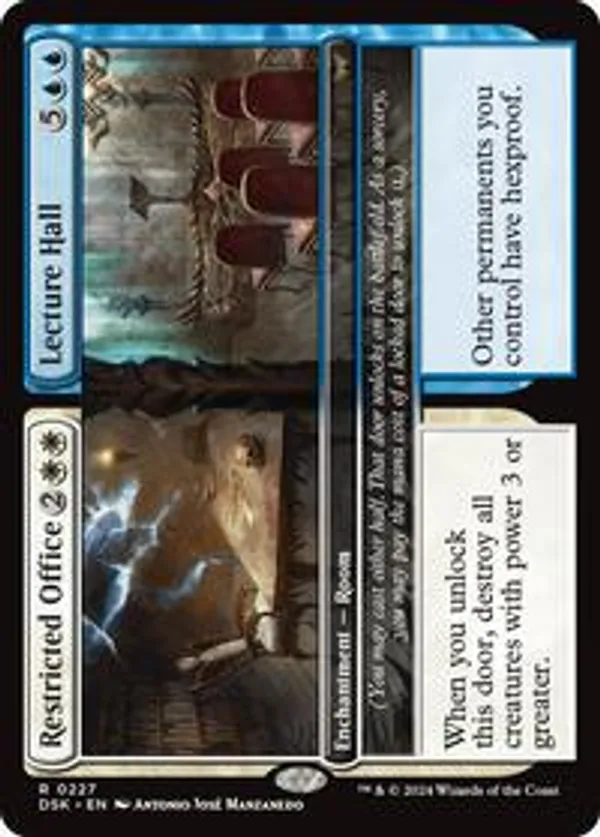 Restricted Office // Lecture Hall (Foil)
