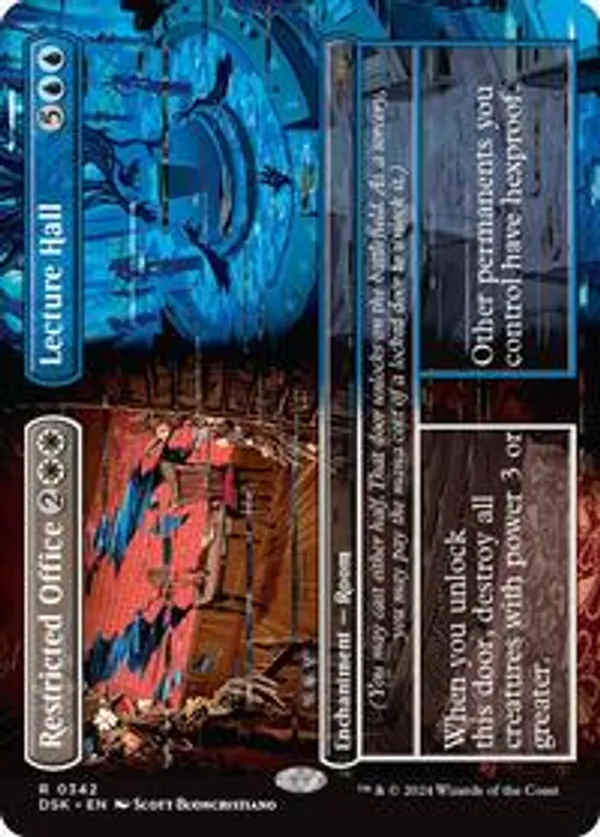 Restricted Office // Lecture Hall (Borderless) (Foil)