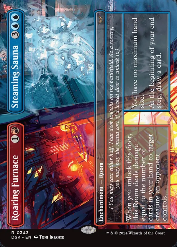 Roaring Furnace // Steaming Sauna (Borderless) (Foil)