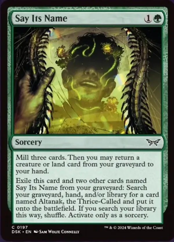 Say Its Name (Foil)