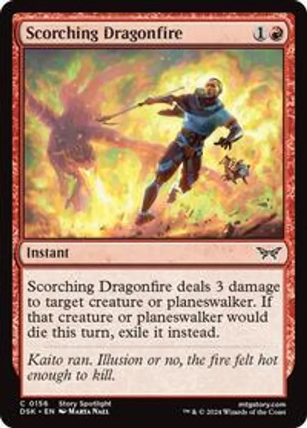 Scorching Dragonfire (Foil)