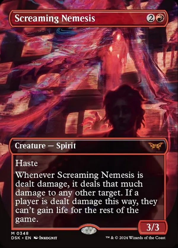 Screaming Nemesis (Borderless) (Foil)