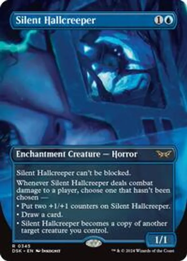 Silent Hallcreeper (Borderless) (Foil)
