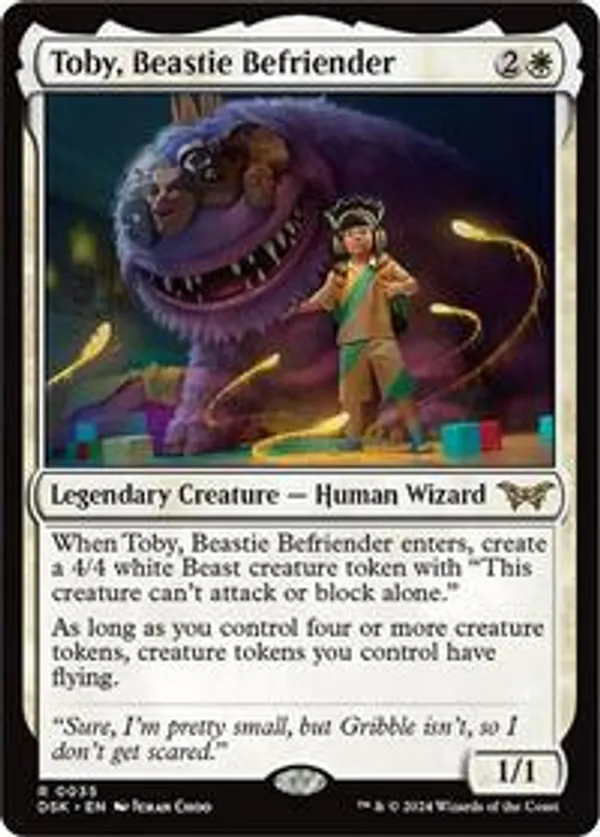 Toby, Beastie Befriender (Foil)
