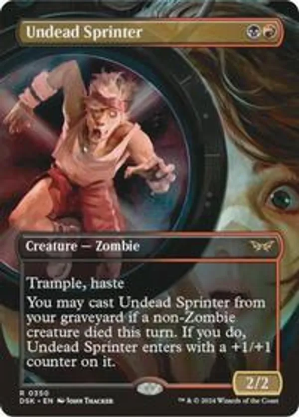 Undead Sprinter (Borderless) (Foil)