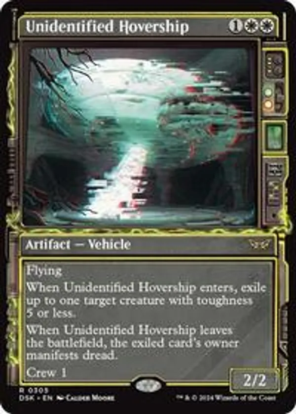 Unidentified Hovership (Showcase) (Foil)