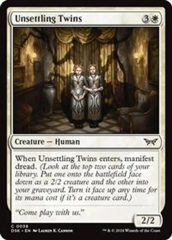 Unsettling Twins (Foil)