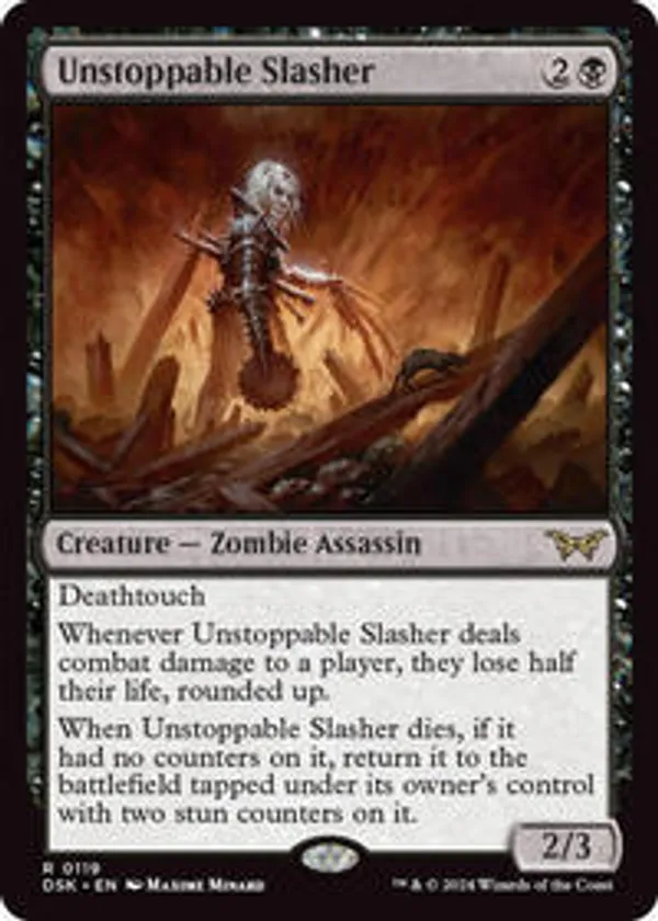 Unstoppable Slasher (0119) (Foil)