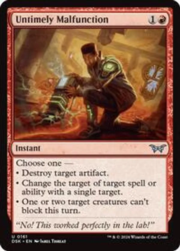 Untimely Malfunction (Foil)