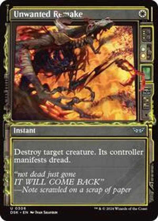 Unwanted Remake (Showcase) (Foil)