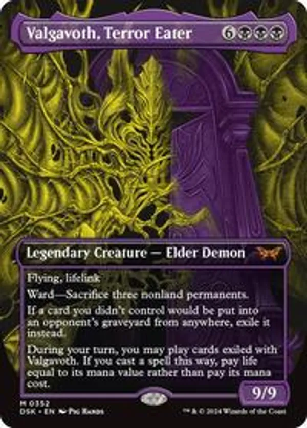 Valgavoth, Terror Eater (Showcase) (Foil)