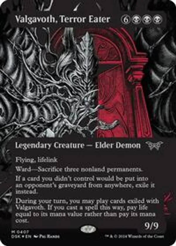 Valgavoth, Terror Eater (Showcase) (Textured) (Foil)