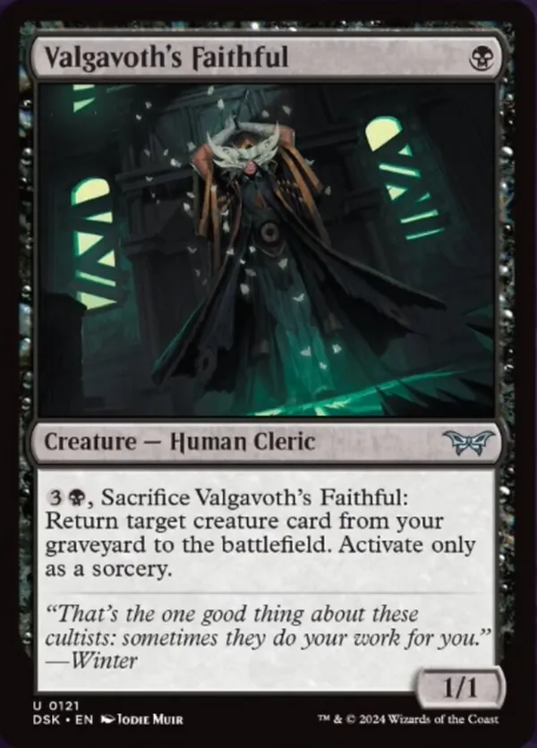 Valgavoth's Faithful (Foil)