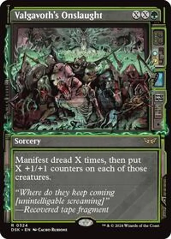 Valgavoth's Onslaught (Showcase) (Foil)