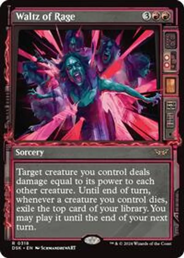 Waltz of Rage (Showcase) (Foil)