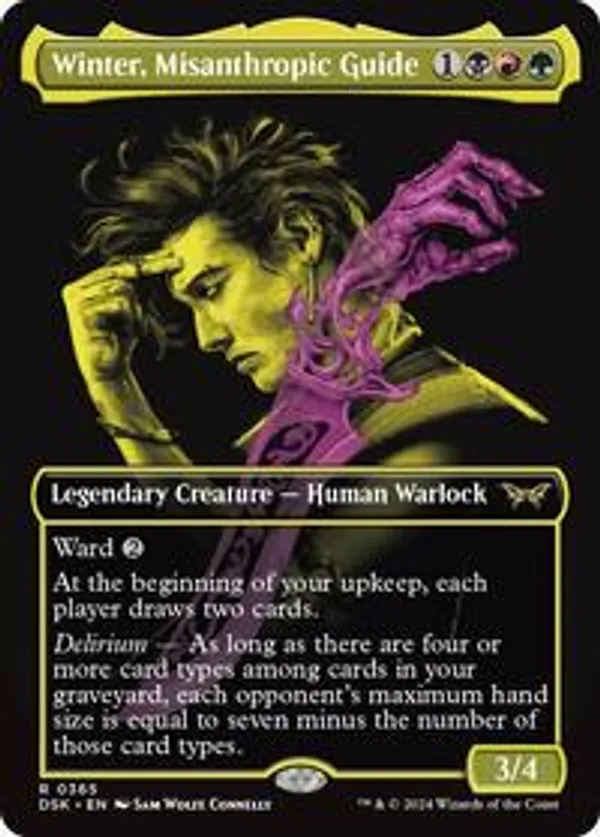 Winter, Misanthropic Guide (Showcase) (Foil)