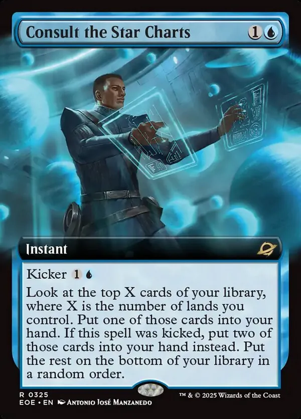 Consult the Star Charts (Extended Art) (Foil)