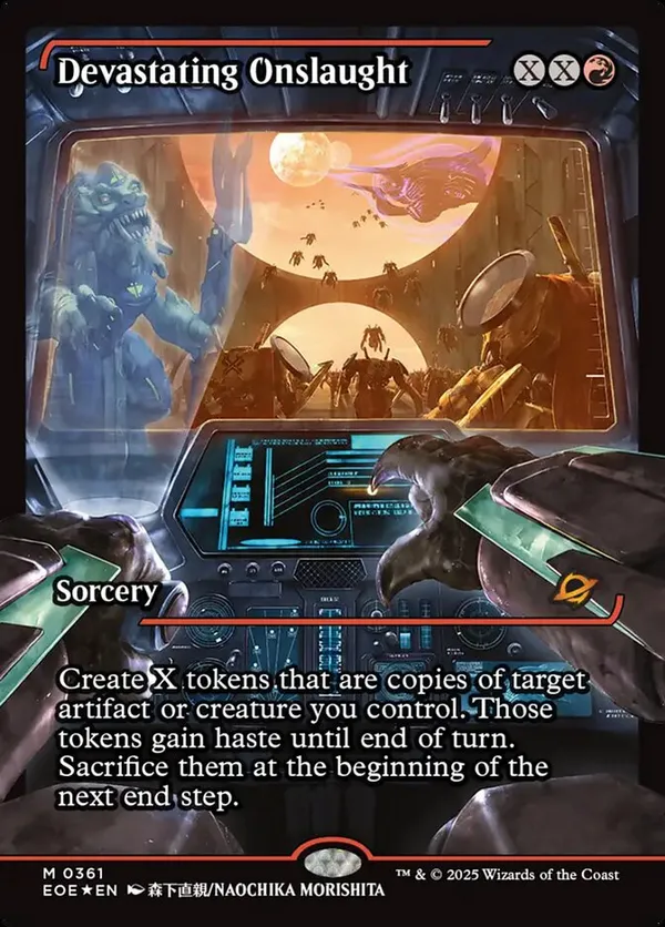Devastating Onslaught (0361) (Showcase) (Foil)