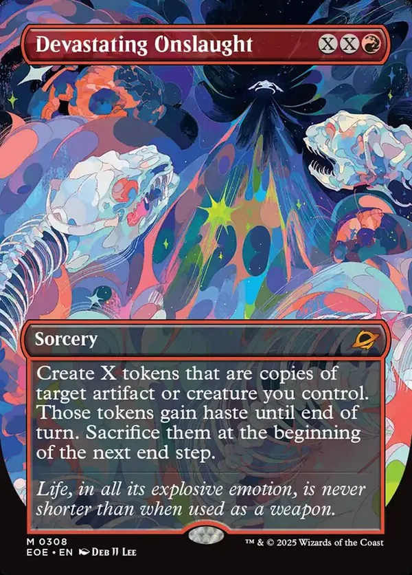 Devastating Onslaught (Borderless) (Foil)