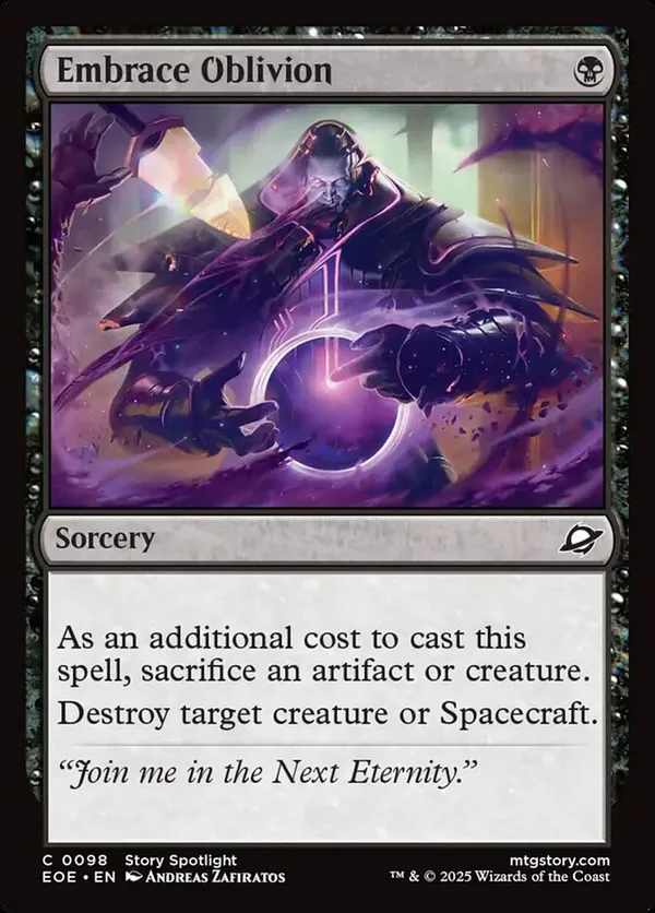Embrace Oblivion (Foil)