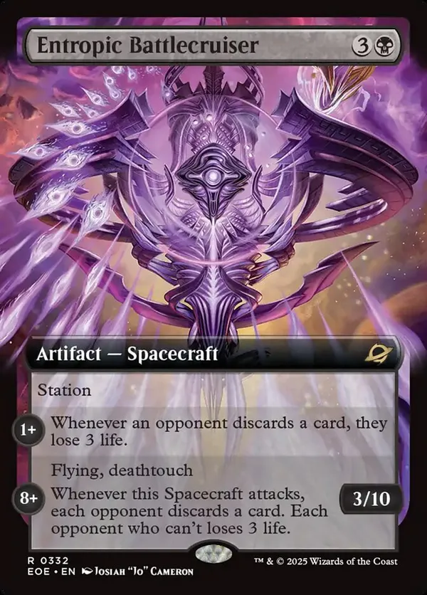 Entropic Battlecruiser (Extended Art)
